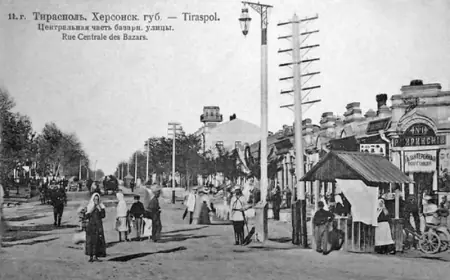 Предварительный доклад доктора Басильери относительно условий в Тирасполе и Одессе