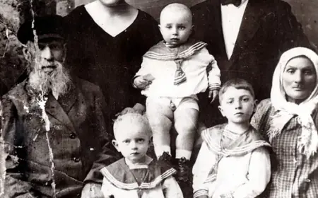 Наум Балан и его семья