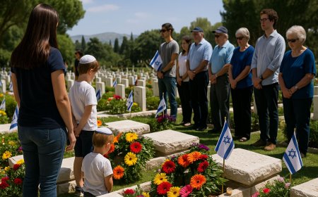 Йом ха-Зикарон — День памяти павших воинов Израиля и жертв террора