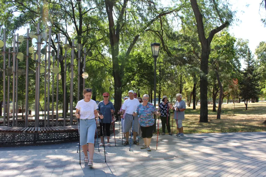 Активная ходьба: шаги здоровья на берегу Днестра