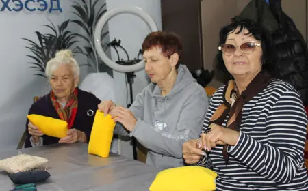 Волонтёрские встречи: уют своими руками