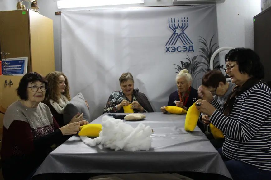 Волонтёрские встречи: уют своими руками