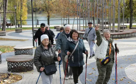 Проект «Активная ходьба» продолжается: встреча на берегу Днестра