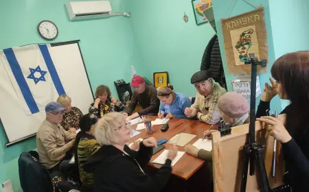 Еврейская община Рыбницы: день творчества и хорошего настроения