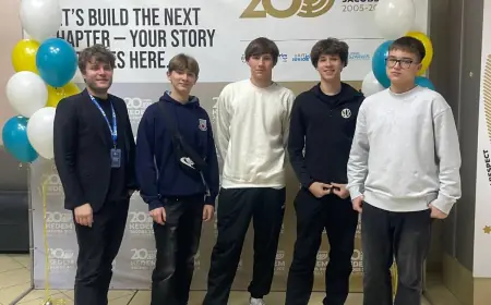 Подростки AJT Тирасполь на Дне Еврейских Знаний 5786