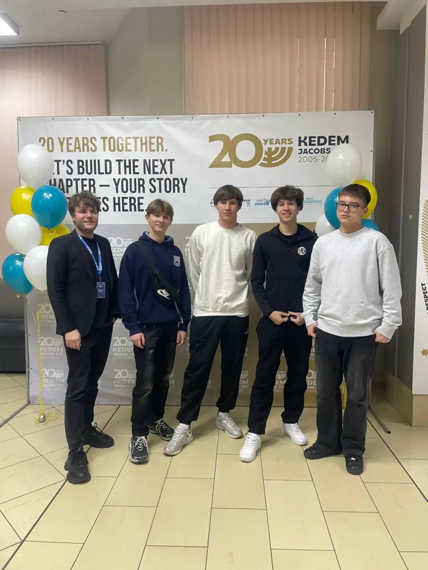 Подростки AJT Тирасполь на Дне Еврейских Знаний 5786