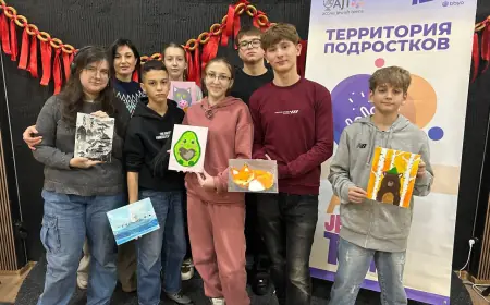ART ВЕЧЕР в подростковом клубе AJT