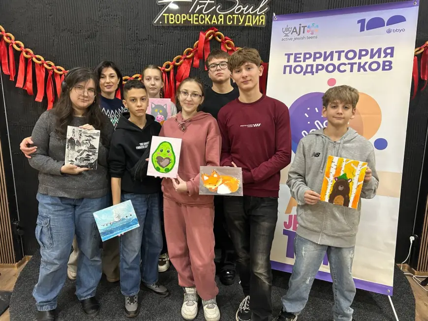 ART ВЕЧЕР в подростковом клубе AJT