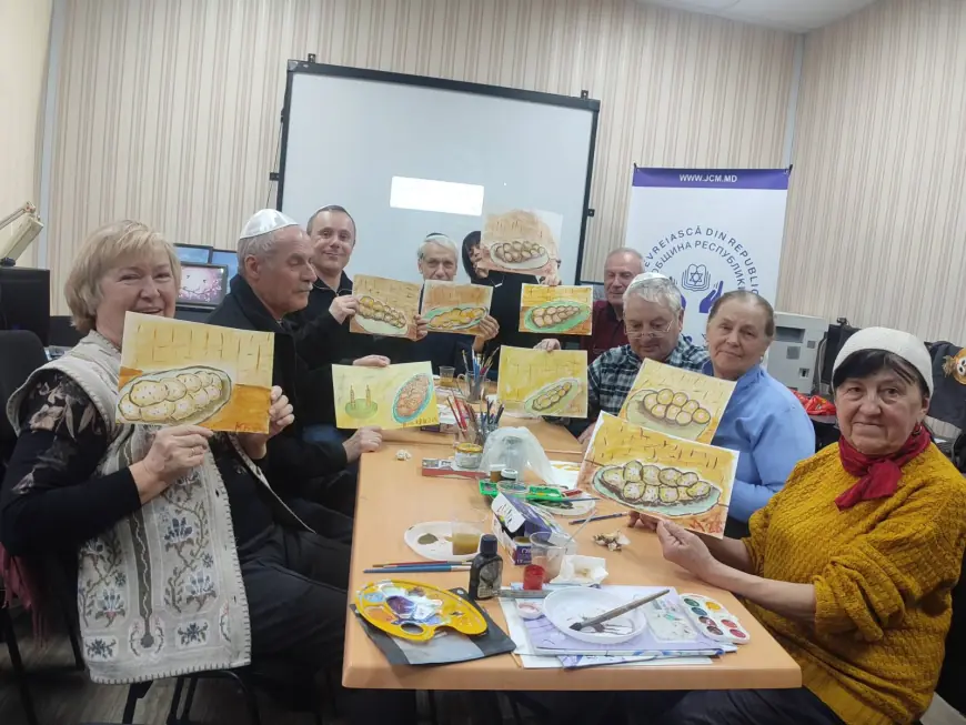 Традиции Шаббата в красках: мастер-класс по живописи в Рыбнице