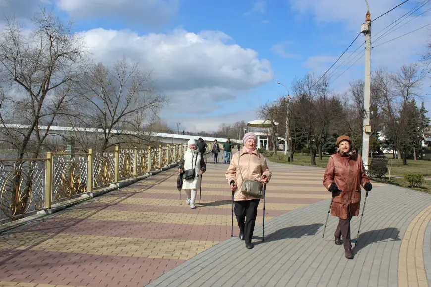 Весна на Днестре: новая встреча проекта «Активная ходьба»