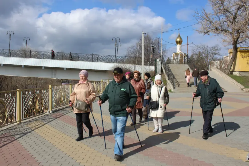 Весна на Днестре: новая встреча проекта «Активная ходьба»