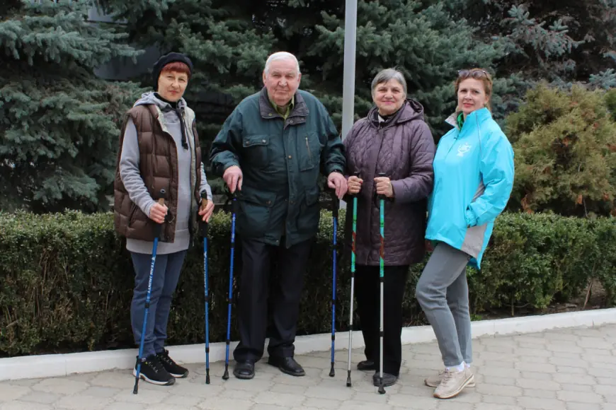 Весна на Днестре: новая встреча проекта «Активная ходьба»