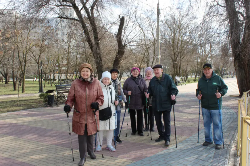 Весна на Днестре: новая встреча проекта «Активная ходьба»