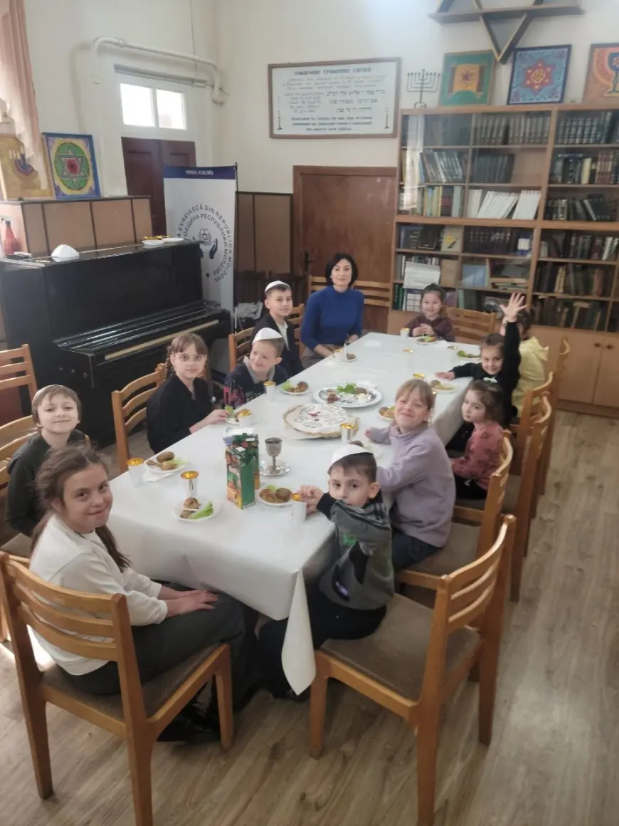 Ребята из AJT Junior  провели Седер Песах