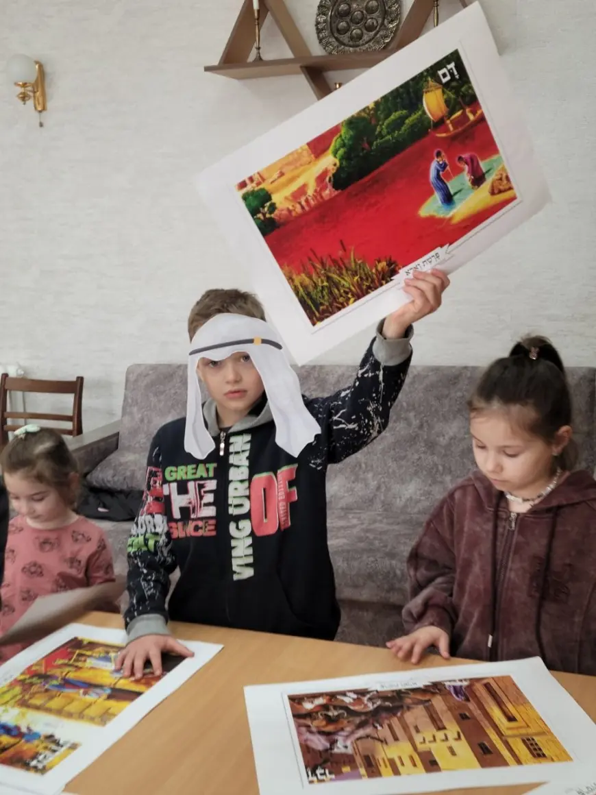 Ребята из AJT Junior  провели Седер Песах