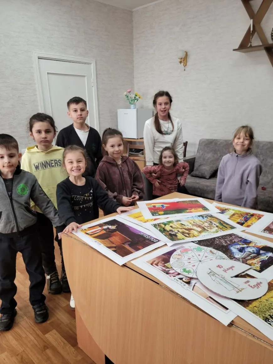 Ребята из AJT Junior  провели Седер Песах