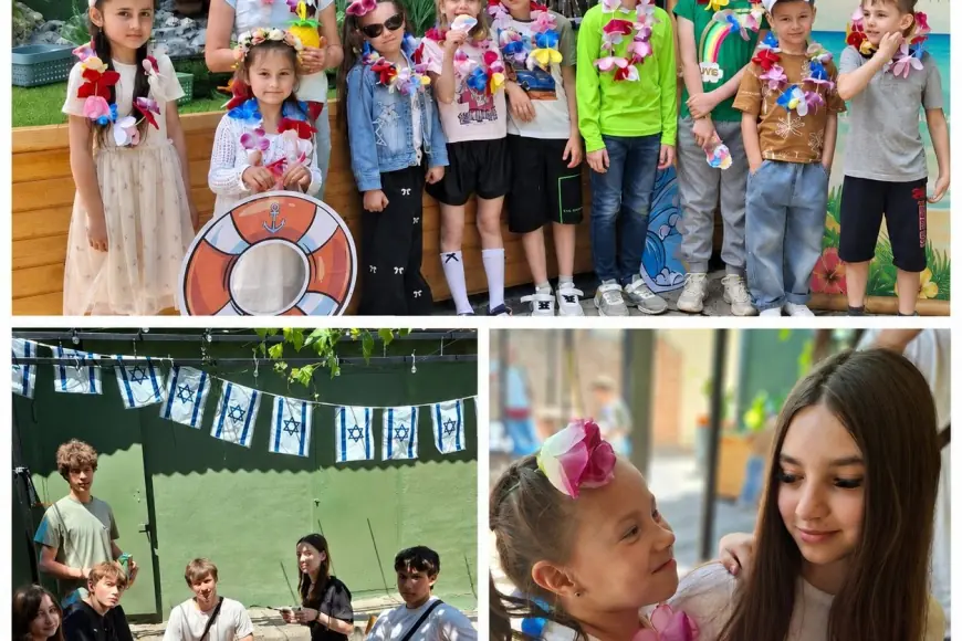 Шавуот: свет знаний, радость встречи и улыбки ребят AJT Tikva и AJT Junior