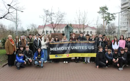 «Memory Unites Us»: совместная экскурсия по памятным местам Холокоста в Кишиневе