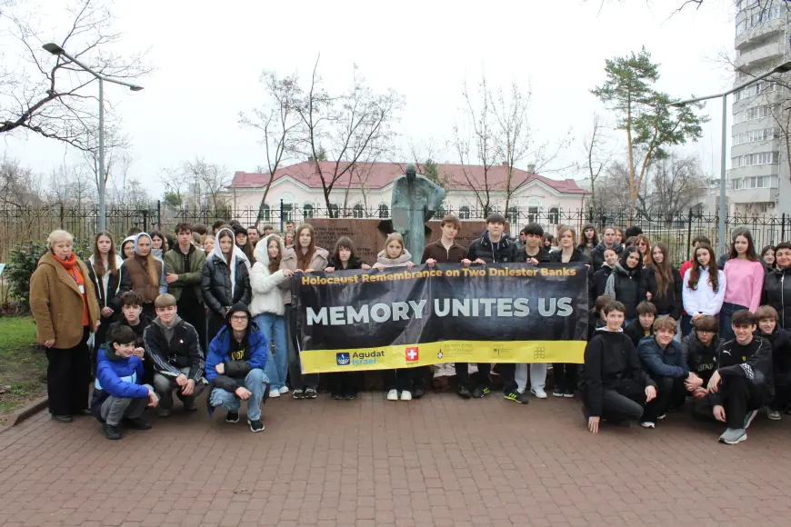 «Memory Unites Us»: совместная экскурсия по памятным местам Холокоста в Кишиневе