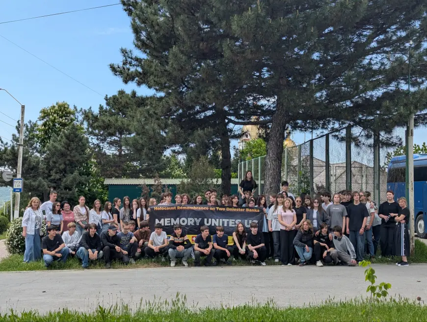Первый этап проекта «Memory Unites Us» завершился образовательной поездкой по местам памяти Холокоста в Рыбнице и Дубоссарах