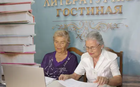 Литературная гостиная: встреча с поэзией, юмором и жизненными историями