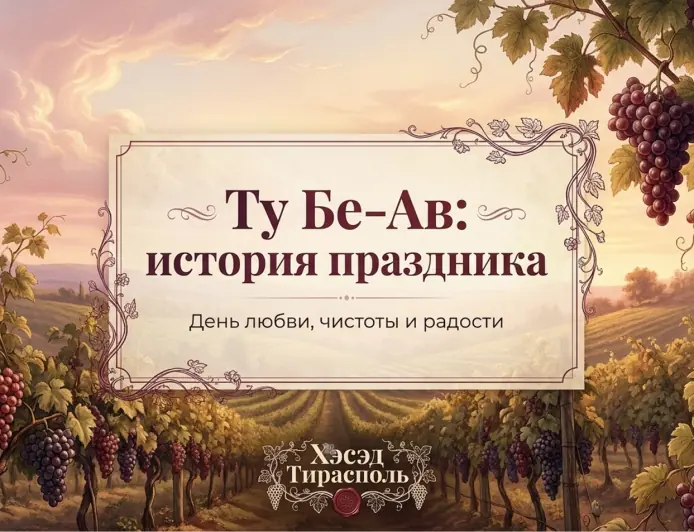 Ту бе-Ав — праздник любви, радости и жизни