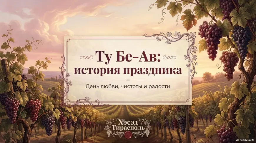 Ту бе-Ав — праздник любви, радости и жизни